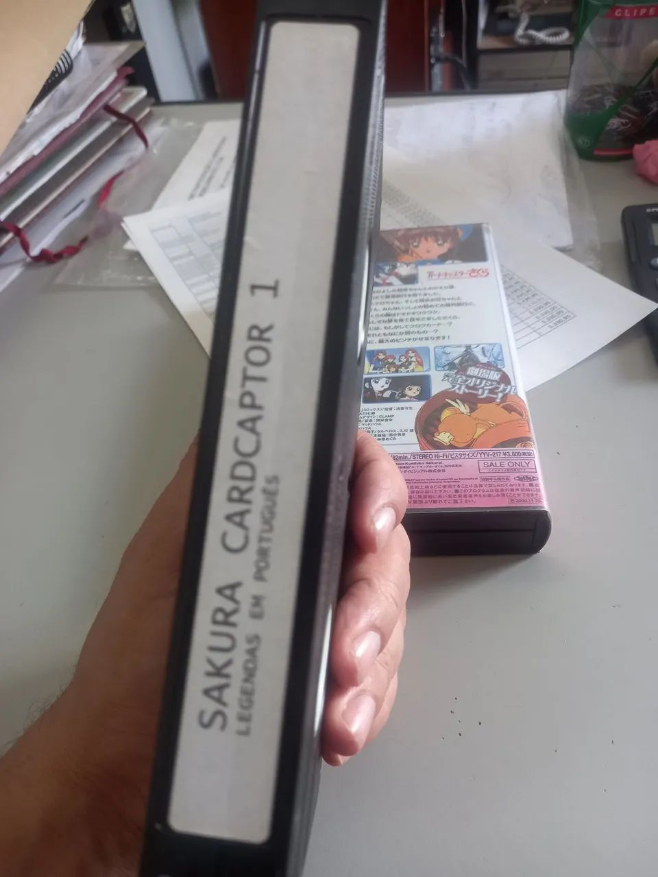 FITA VHS SAKURA CARDCAPTOR 1 - DVD, Blu-Ray e Vídeo Cassete