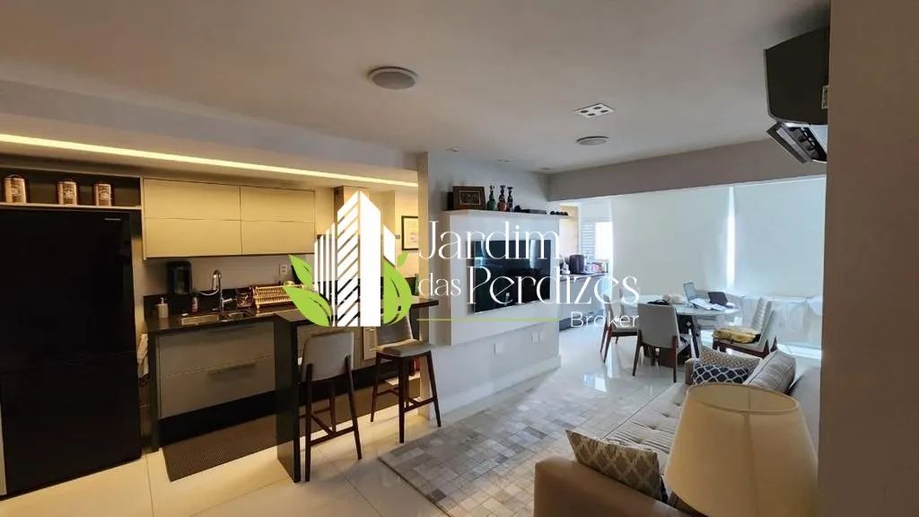Apartamento Decorado com Varanda Gourmet no Jardim das Perdizes