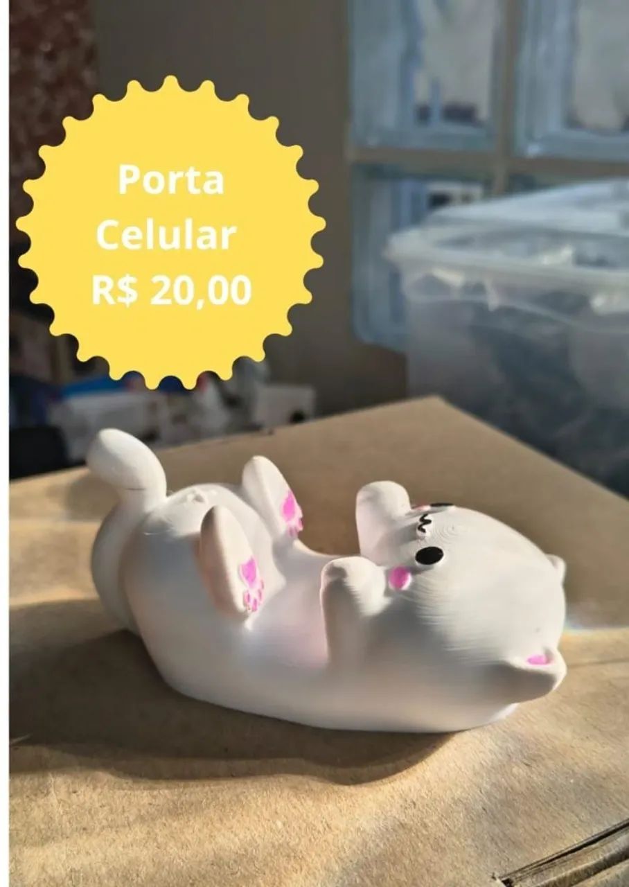 Suporte para Celular de Mesa ? Impressão 3D - Foto 2