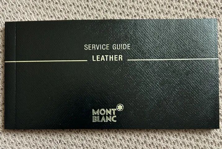 CARTEIRA MONT BLANC  SARTORIAL COURO PRETA - Foto 5