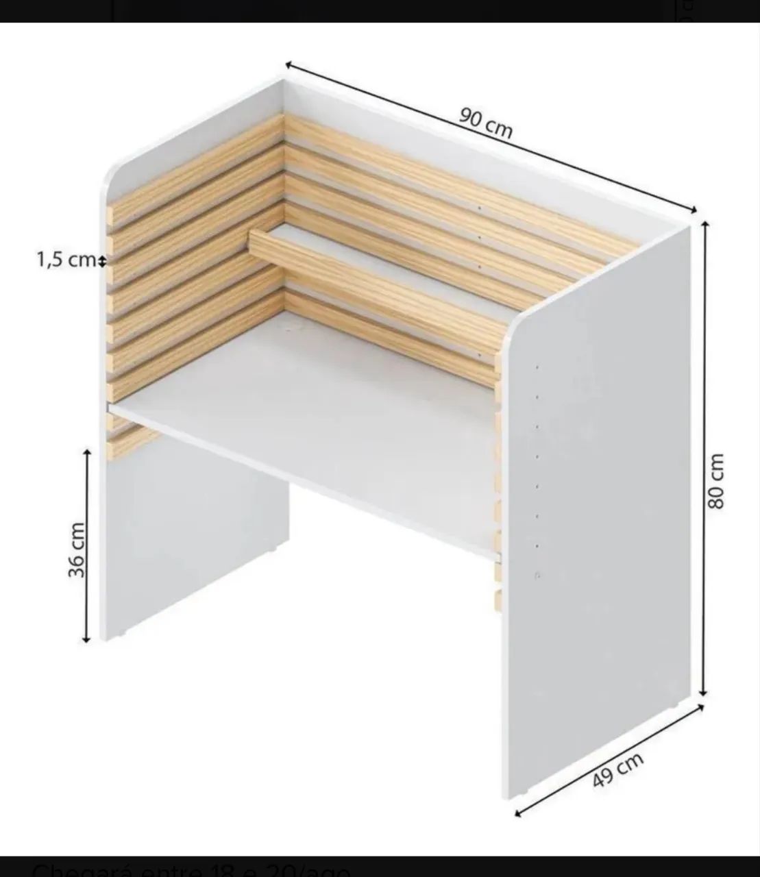 Mesa de atividades infantil com painel + cadeirinha - Foto 2