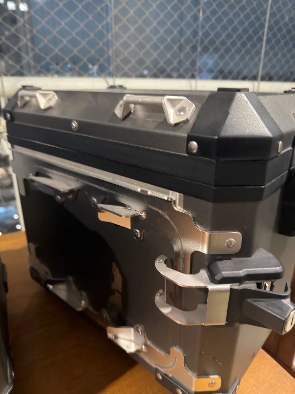 Jogo de malas BMW - BAU top case e malas laterais - Foto 4