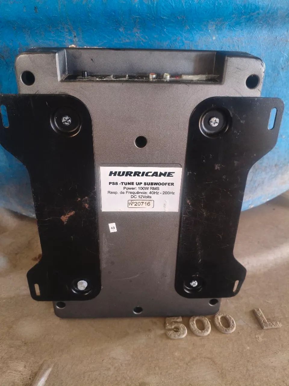 Caixa amplificada Hurricane subwoofer  - Foto 2