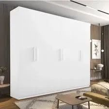 Guarda Roupa Colibri 6Pts Branco D Doro - Entrega Rápida! 