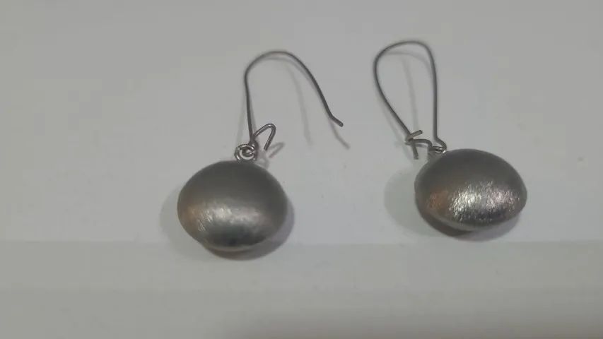Brinco prata fosca Argento  - Foto 2