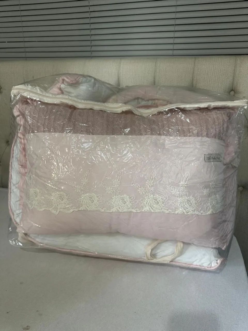 Kit de berço e Dosseu feminino  - Foto 3