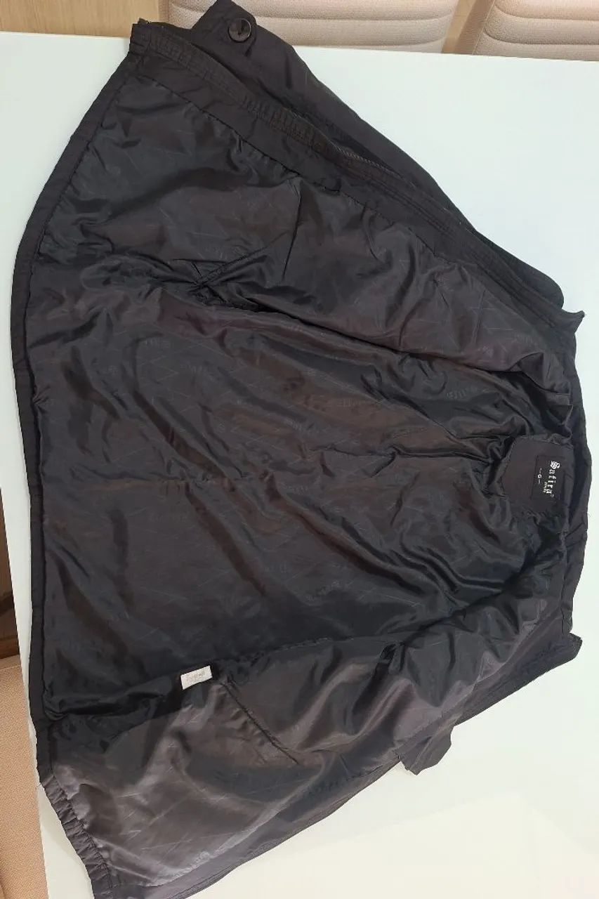 Jaqueta nylon preta. - Foto 3