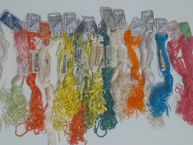 linha varicor (raridade) 17 meadas - Foto 3