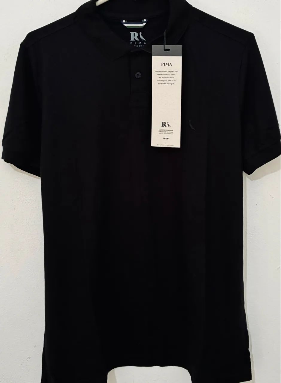 Camisa Polo Reserva PIMA original P e M 