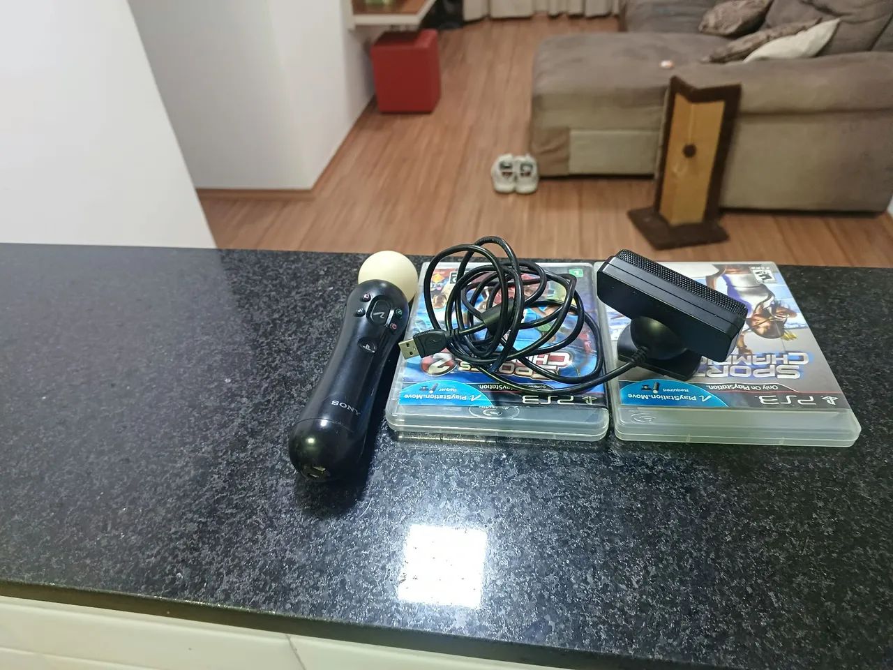 Ps Move + Camera p/ Ps3 - Foto 2