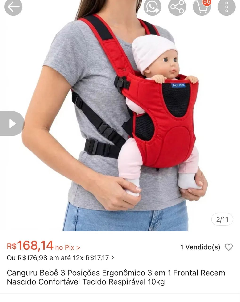 Canguru bebê - Foto 4