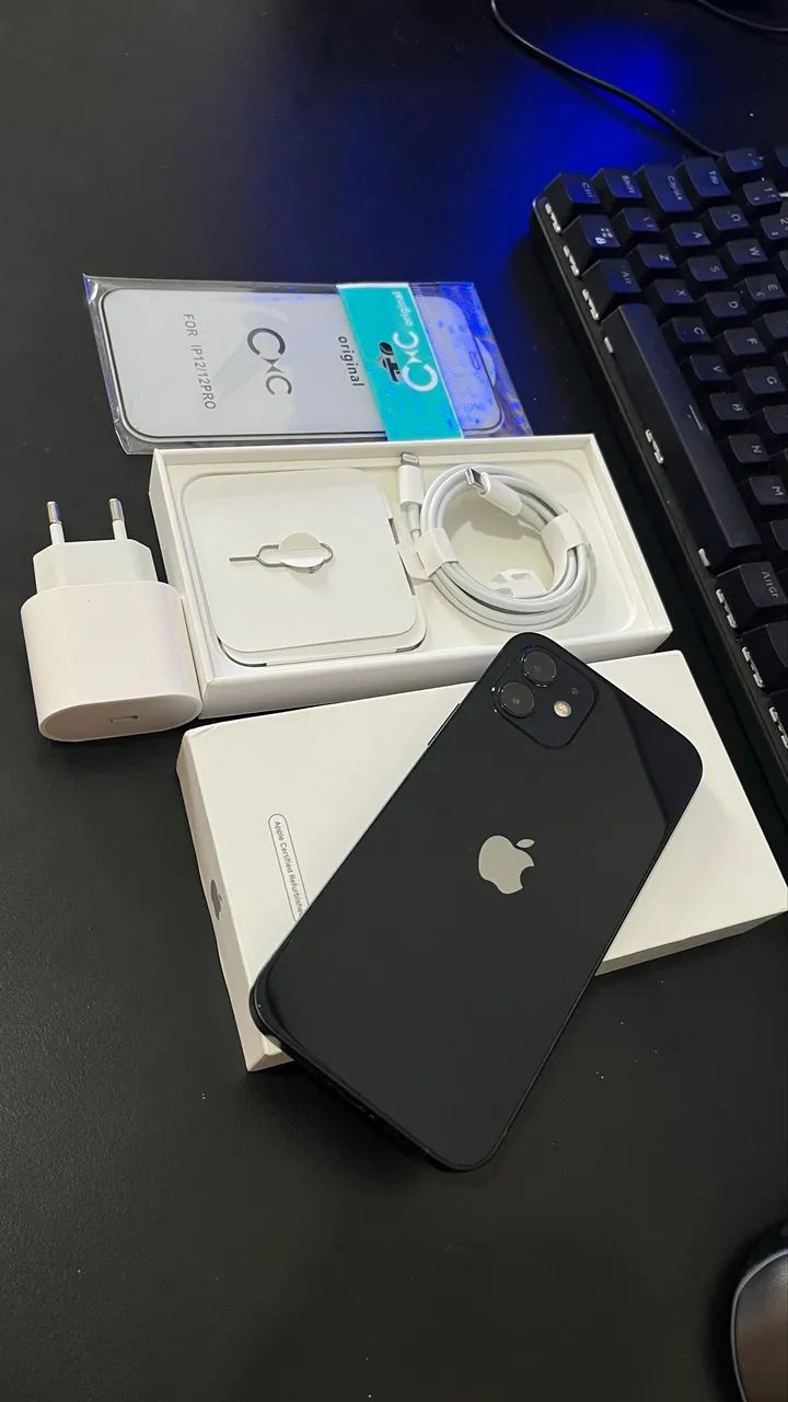 iPhone 12 256gb - Original - caixa e carregador  - Foto 3