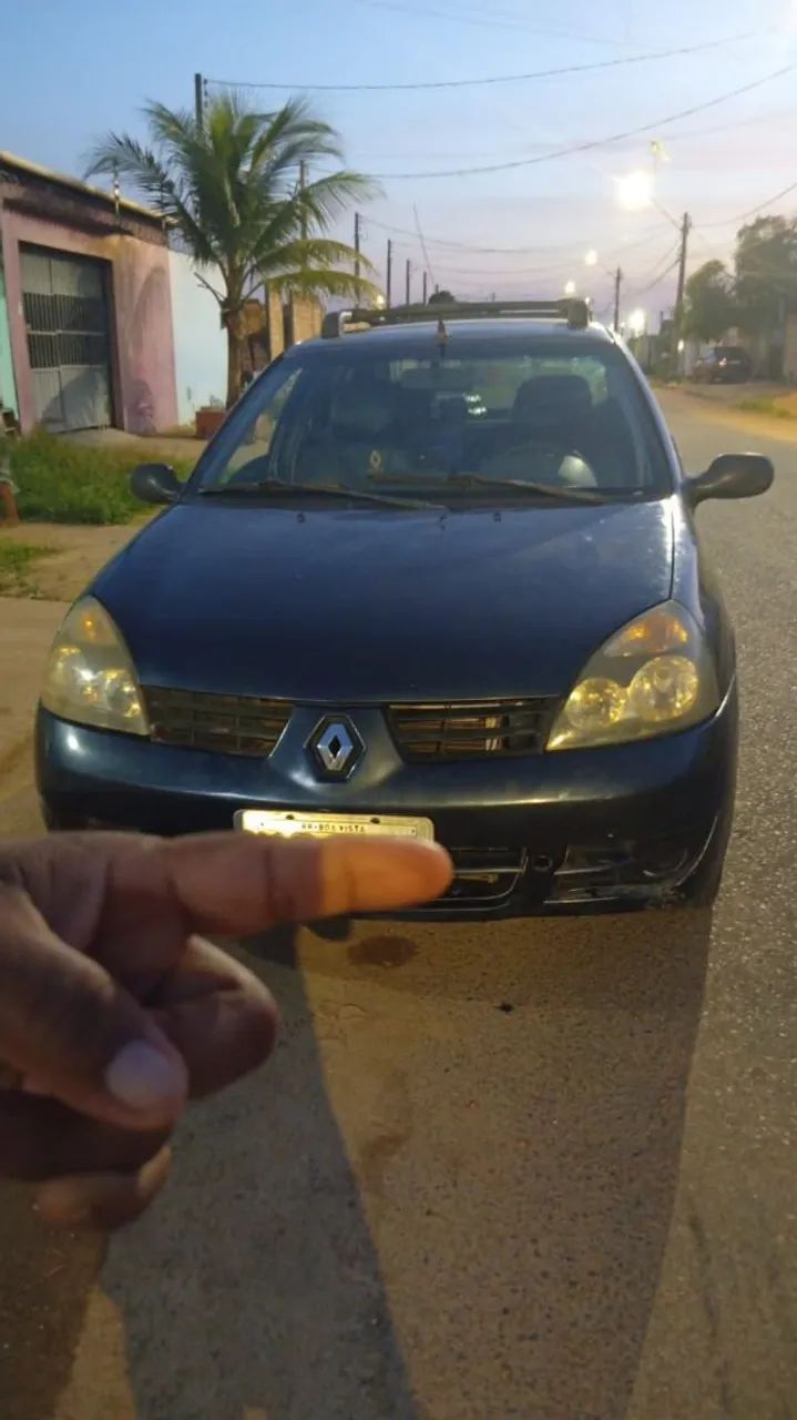Renault Clio Sed. Authentique Hi-flex 1.0 16V 4P 2006 - Foto 2