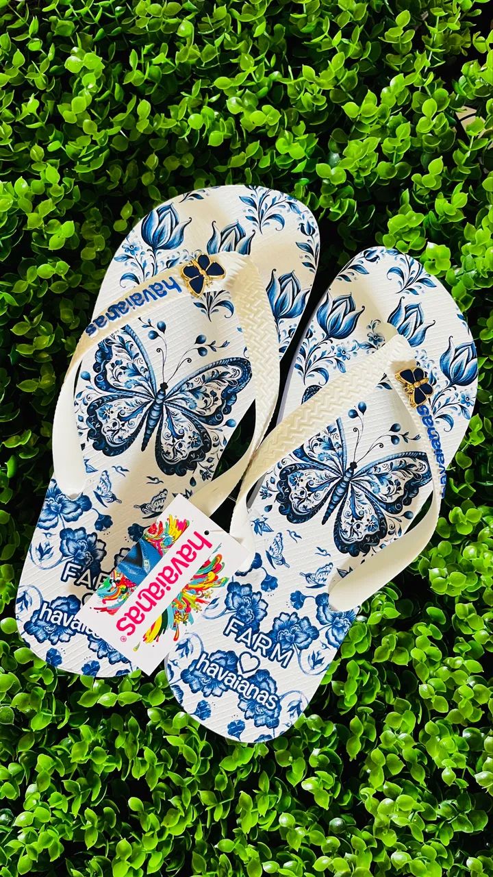 Havaianas com pingente 