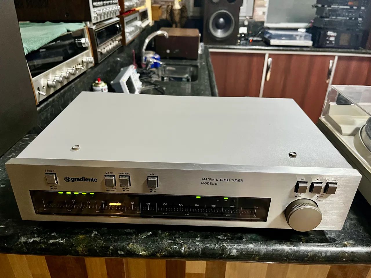Tuner Gradiente Model 9 - Exemplar de Colecionador!!! - Foto 4