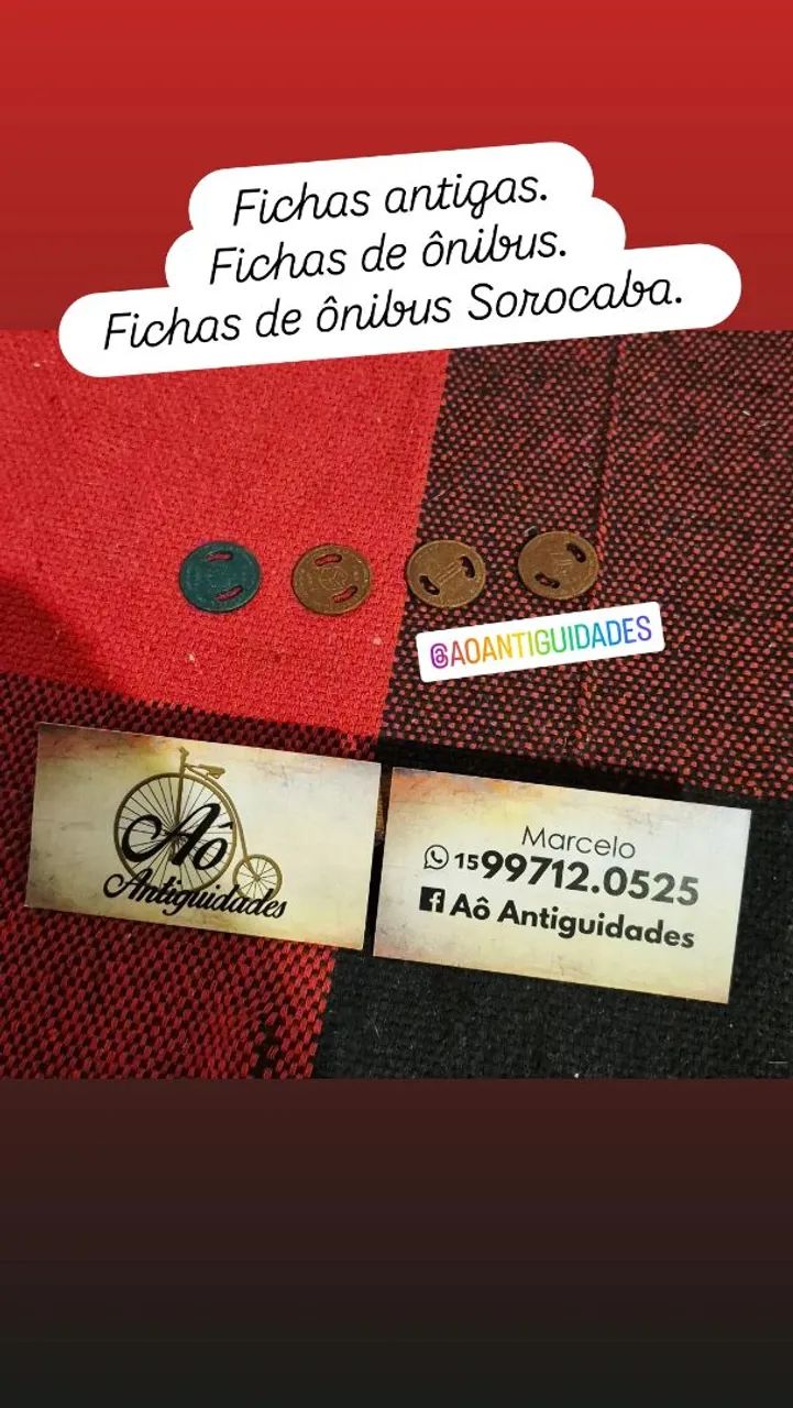 Fichas antigas  - Foto 3