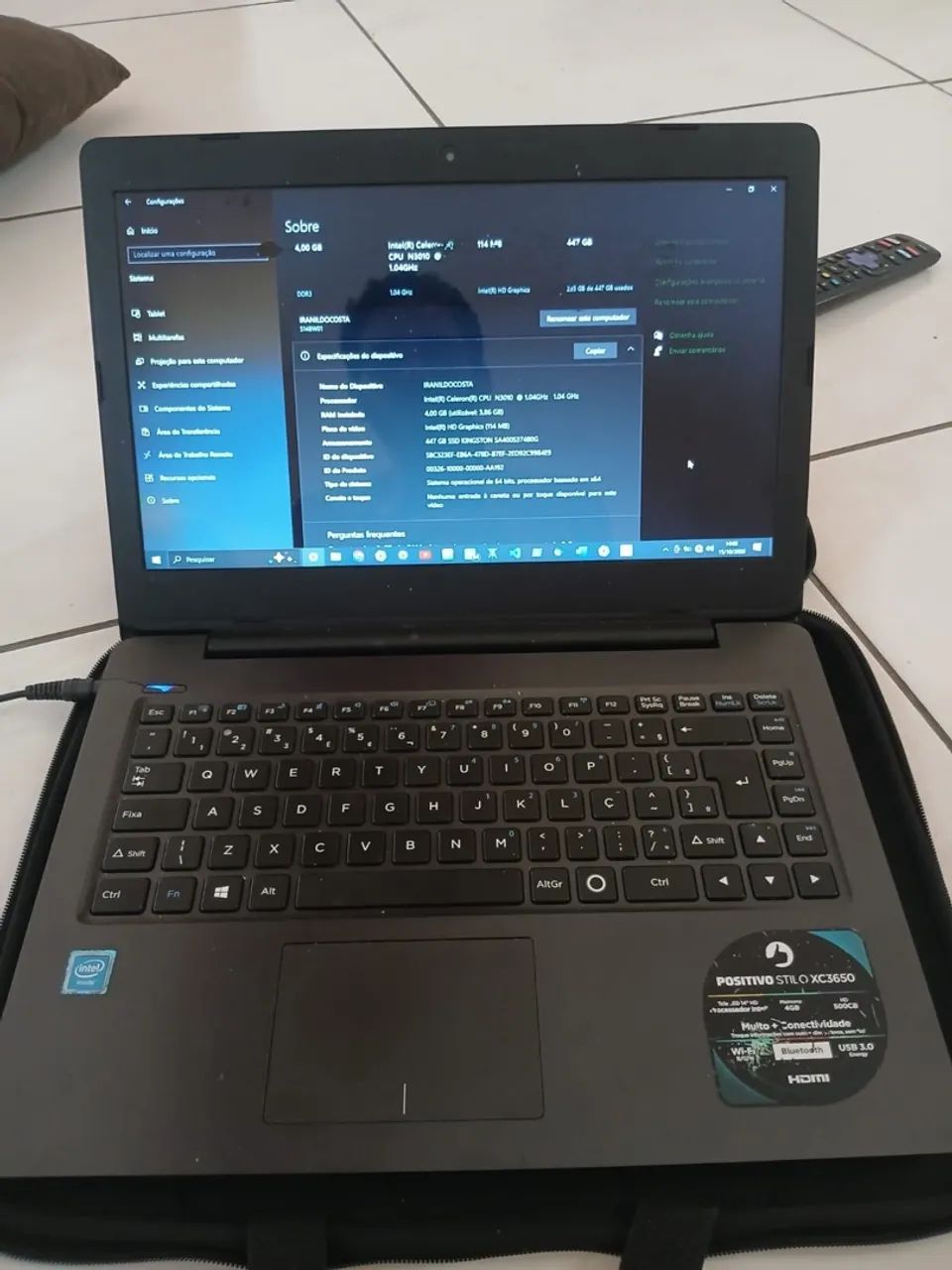VENDO NOTEBOOK POSITIVO - Foto 4