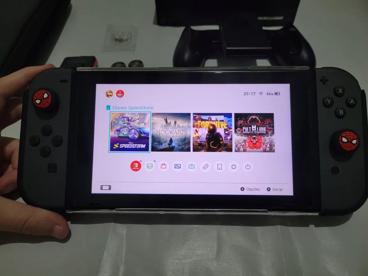 Nintendo Switch v2 DESBLOQUEADO  - Foto 2