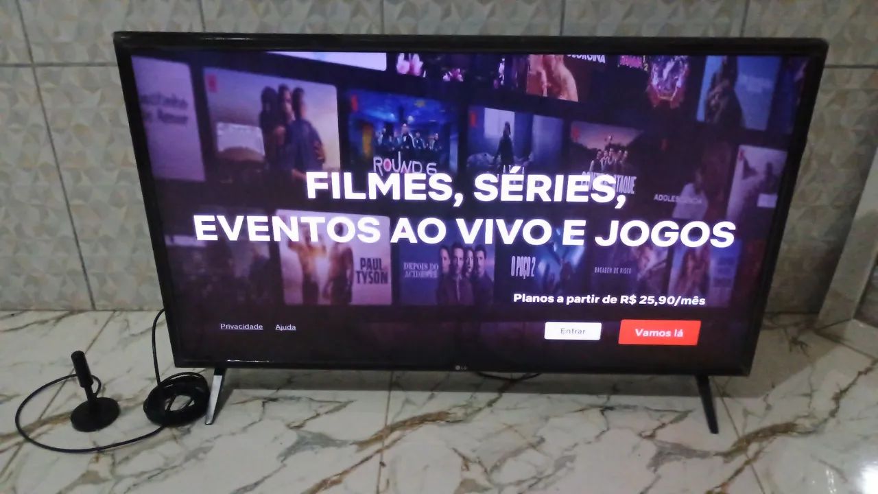 Tv LG 43 polegadas smart 4k completa  - Foto 2