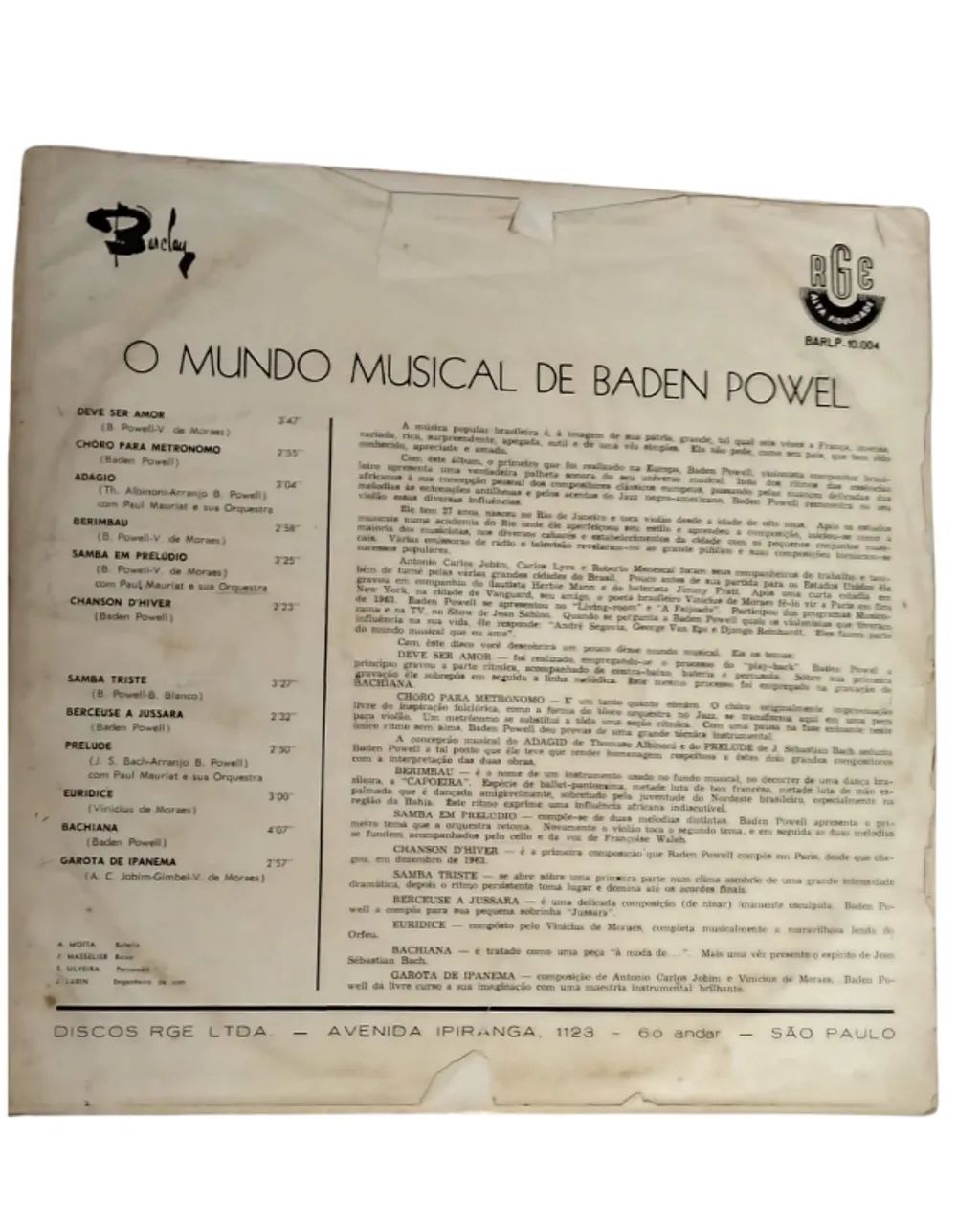 Baden Powell - O Mundo Musical de  - Foto 2