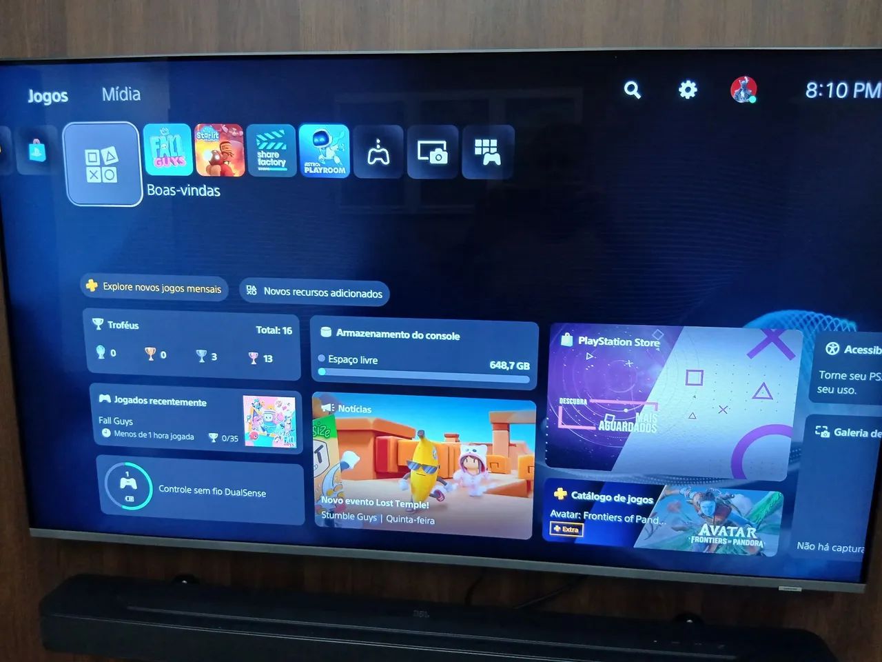 Ps5 Fat (só roda jogos de Ps4) - Foto 3