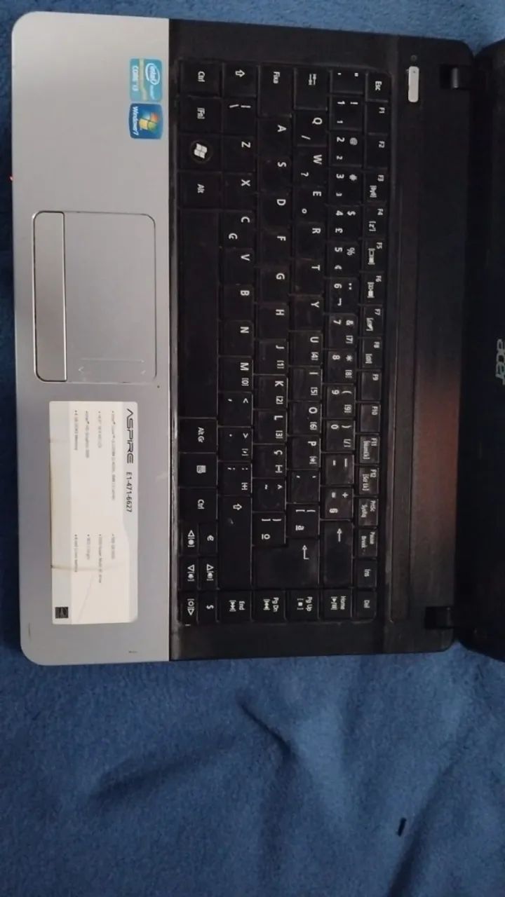 Notebook Acer Aspire E1-471 - Intel Core i3, 4GB RAM, 500GB, Tela 14" - Foto 4