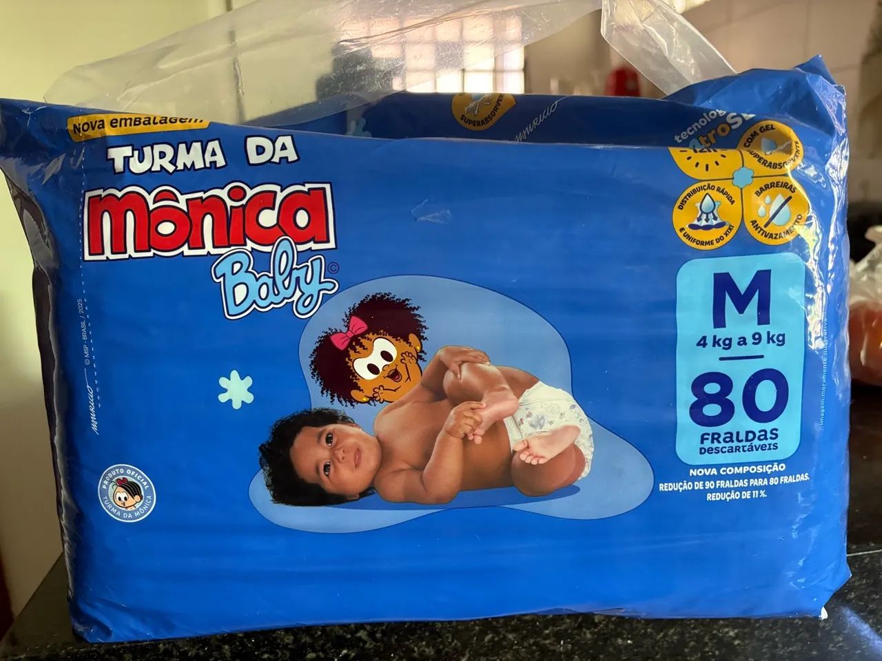     Fraldas Huggies e Turma da Mônica - Preço de Desapego - Foto 4