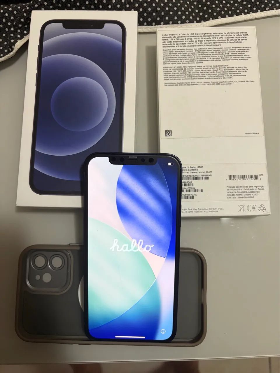 Vendo IPhone 12 cinza espacial - Celulares e Smartphones - Engenho