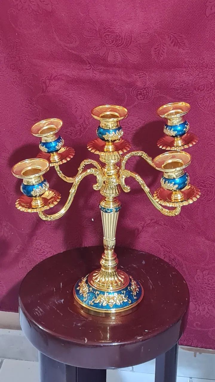 Castiçal candelabro.  - Foto 3