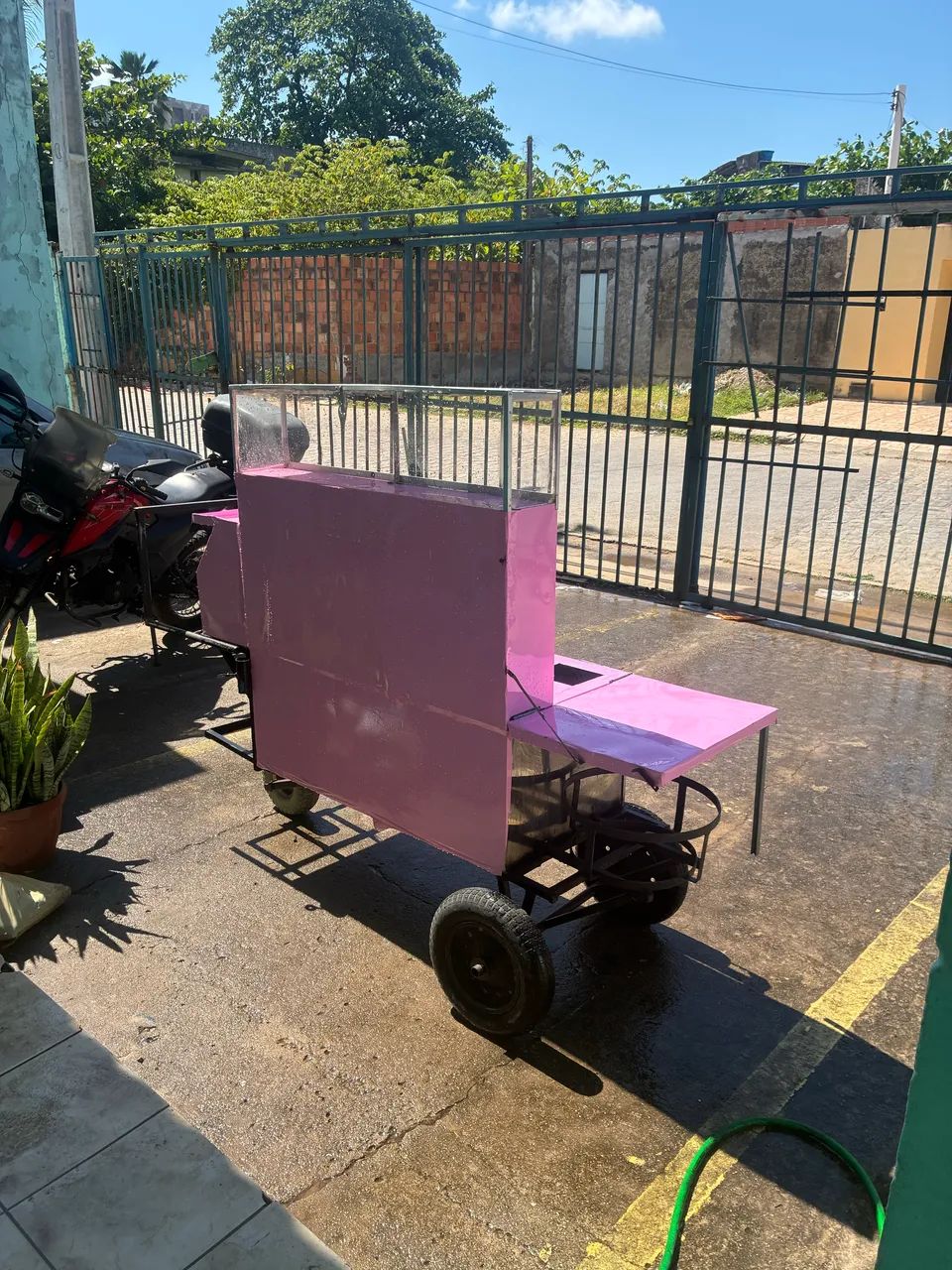 Carrinho de lanche 