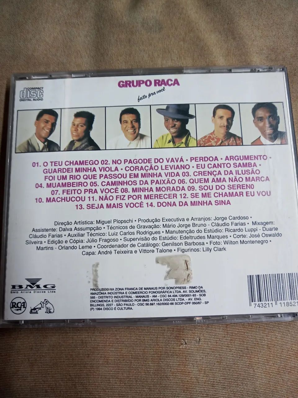 Cd Grupo Raça / feito pra você - Foto 2