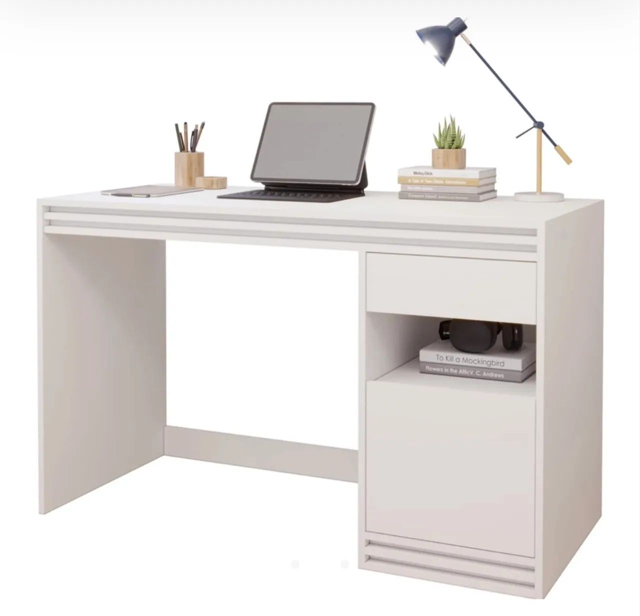 Escrivaninha nova 100% MDF disponível 