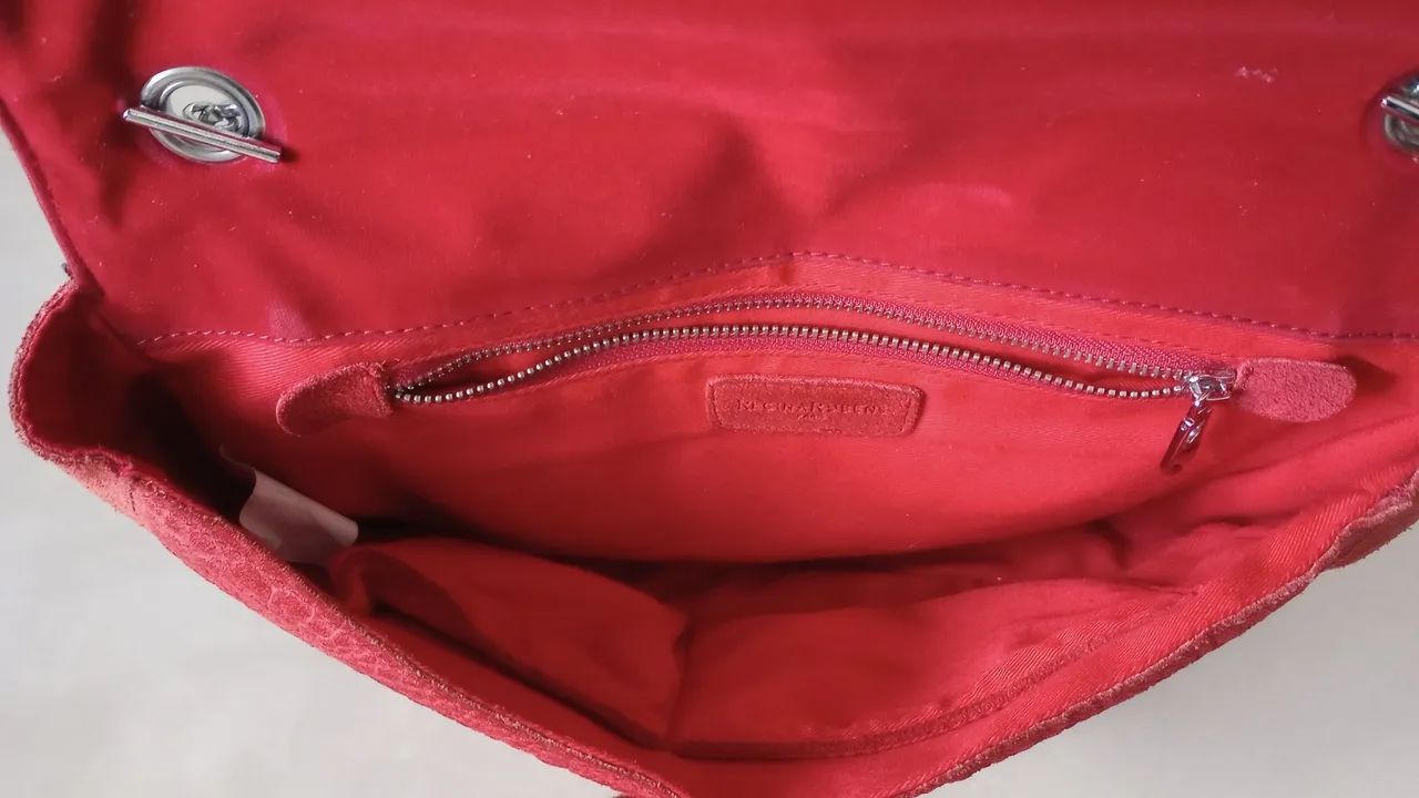 Bolsa couro jacaré  - Foto 4