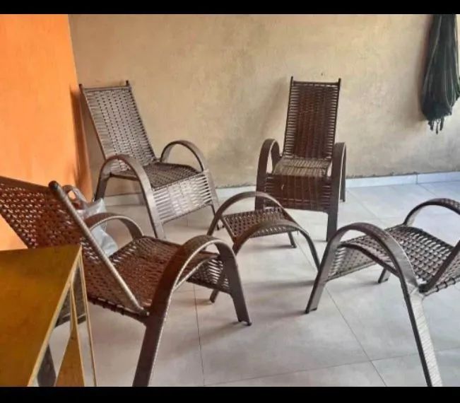 Conjunto de cadeiras para área  - Foto 2