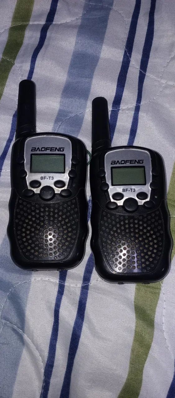 Rádio comunicação Baofeng BF T3 par