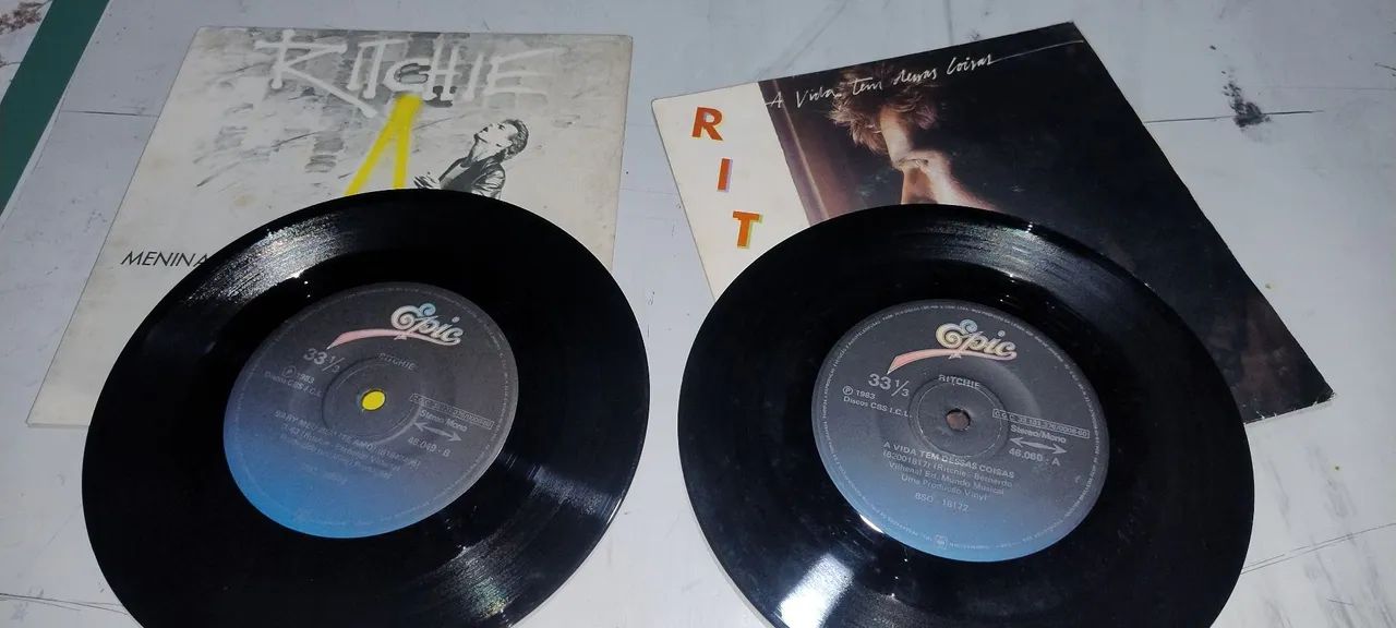 Lote 2 compact disco Ritchie  - Foto 2