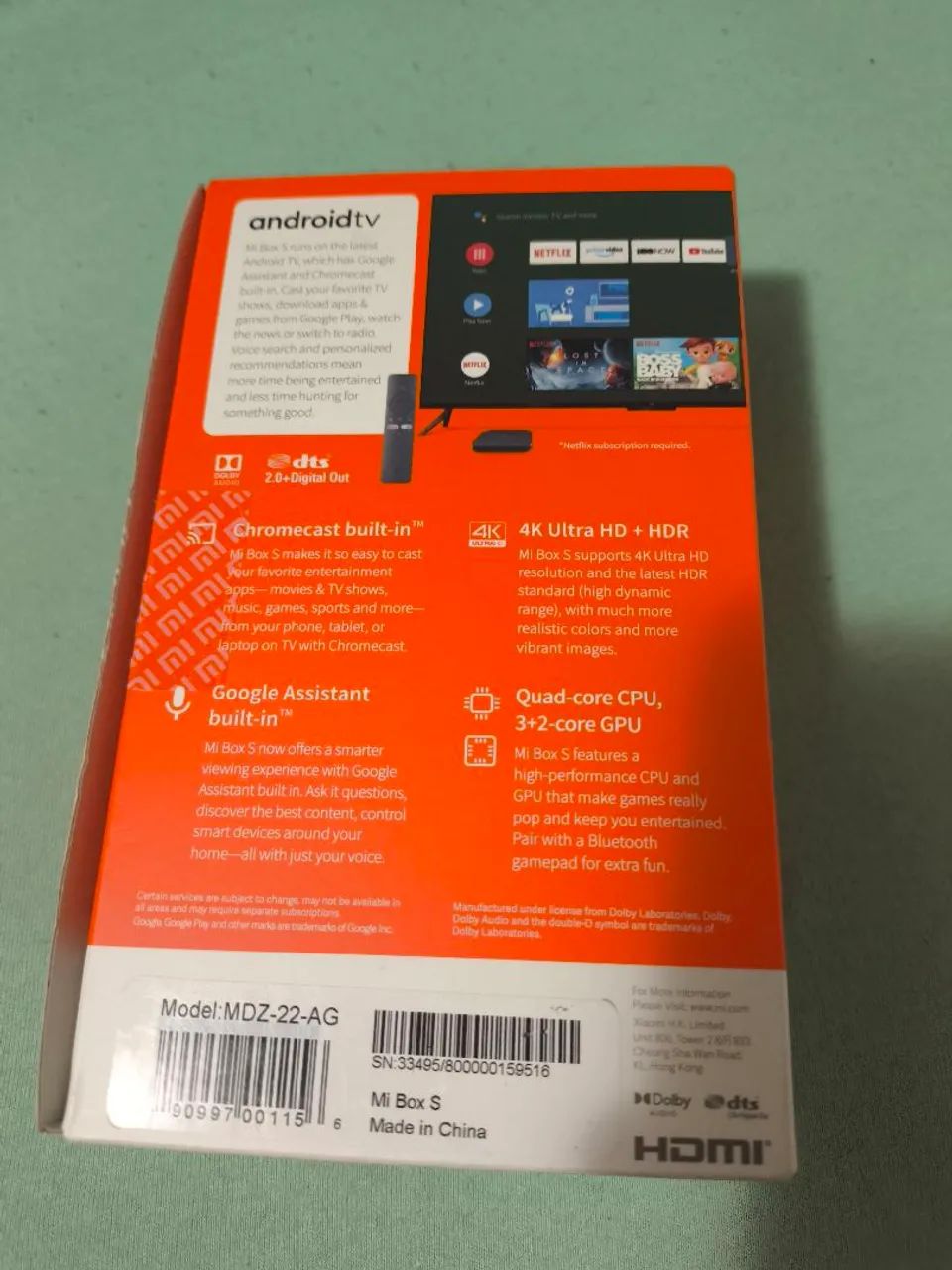 Mi Box 4 K ultra HD set- top box - Foto 3