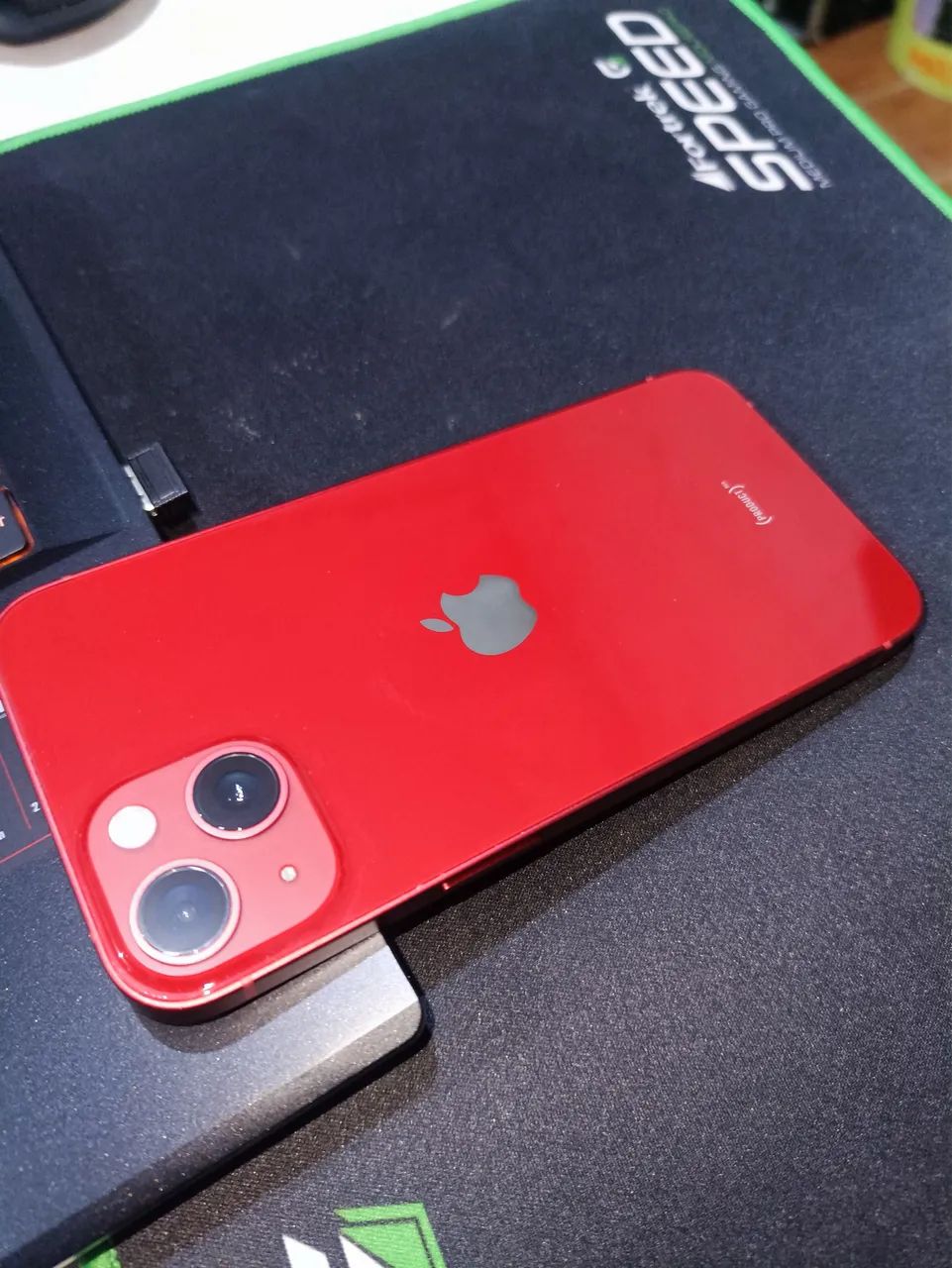 iPhone 13 128GB Red - Impecável + Acessórios