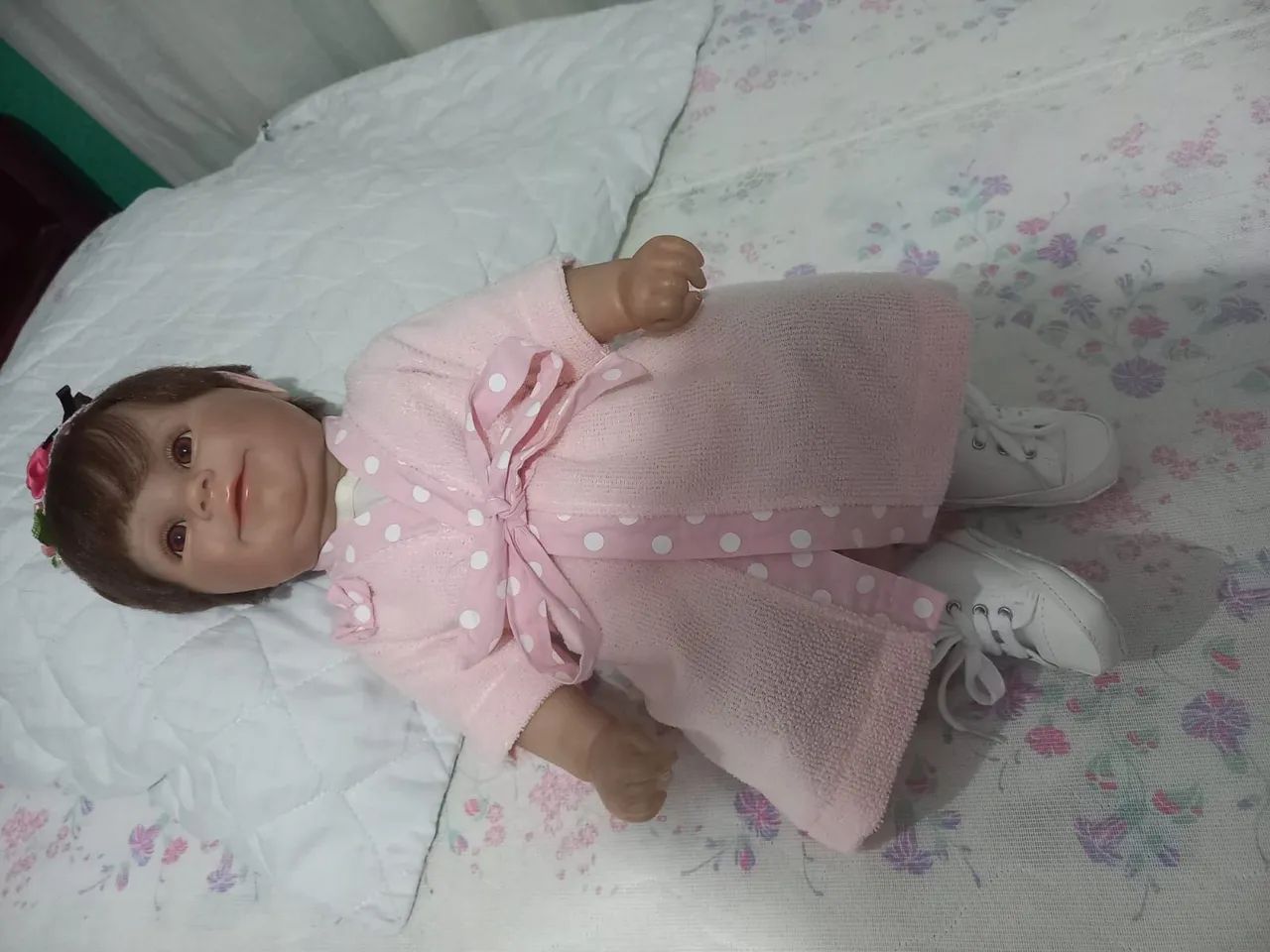Boneca bebe reborn - Foto 2