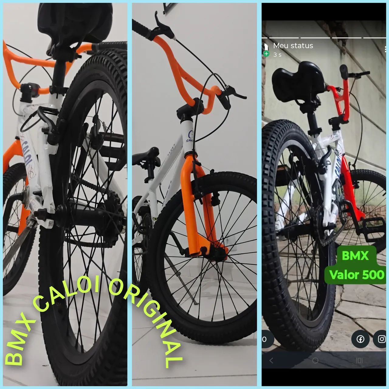 Bicicleta aro 20 BMX Caloi - Foto 2