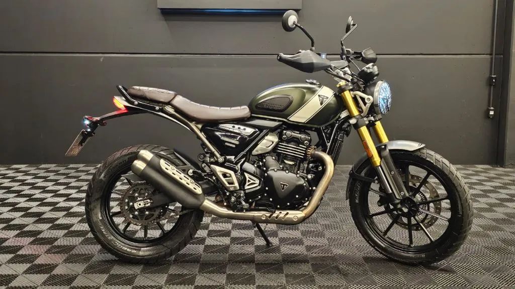  Triumph Scrambler 400X 2025 Verde - Foto 5