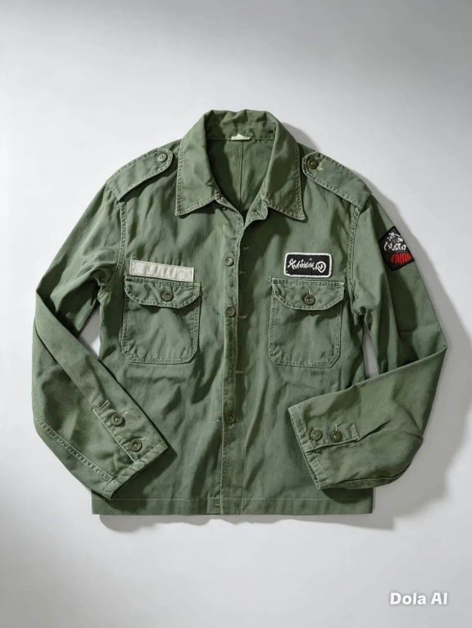 Jaqueta Estilo Militar Verde - Tamanho P