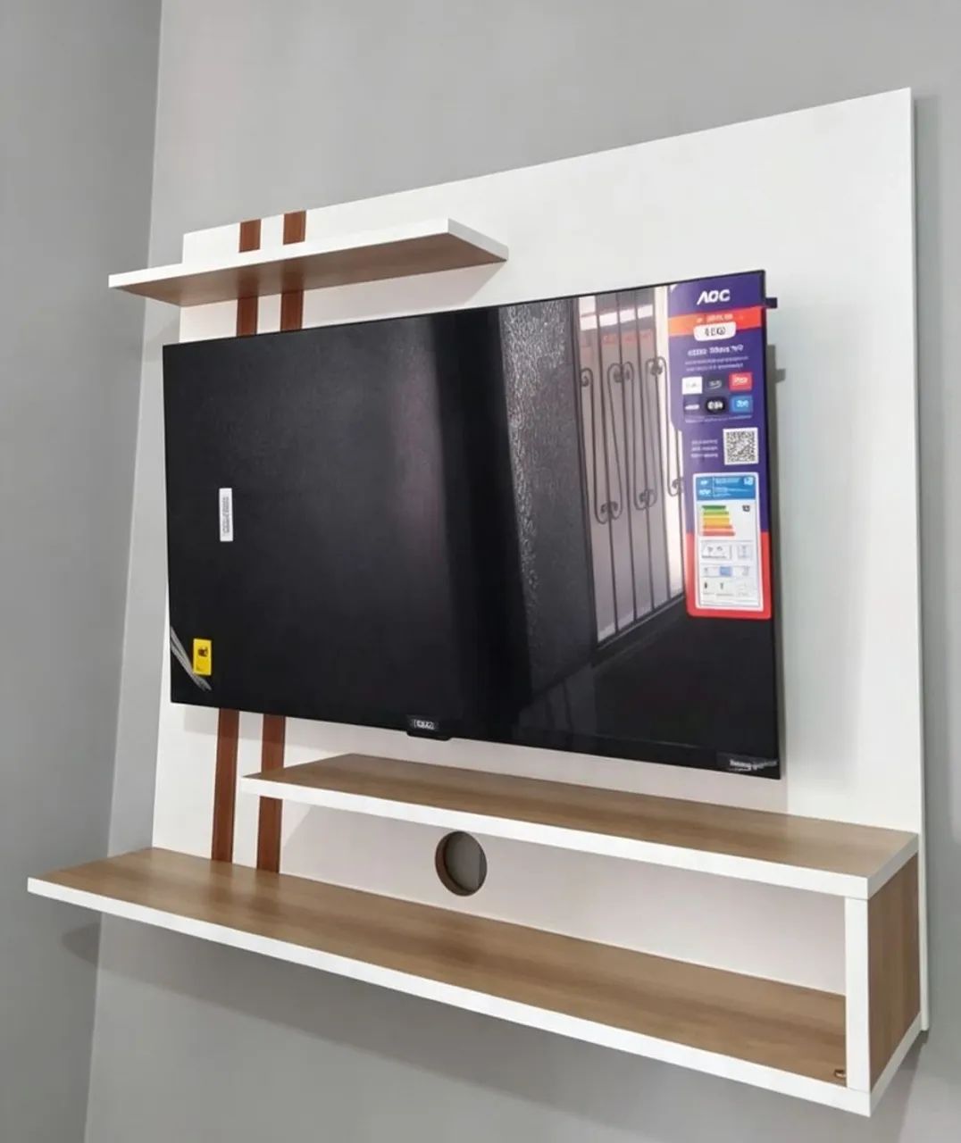 Painel até 55 polegadas em mdf