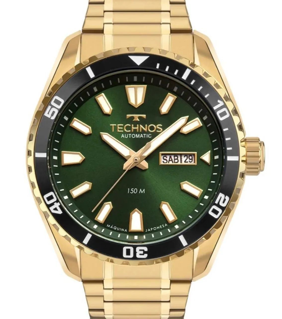 Relógio technos automático masculino diver,com nota fiscal e garantia  - Foto 2