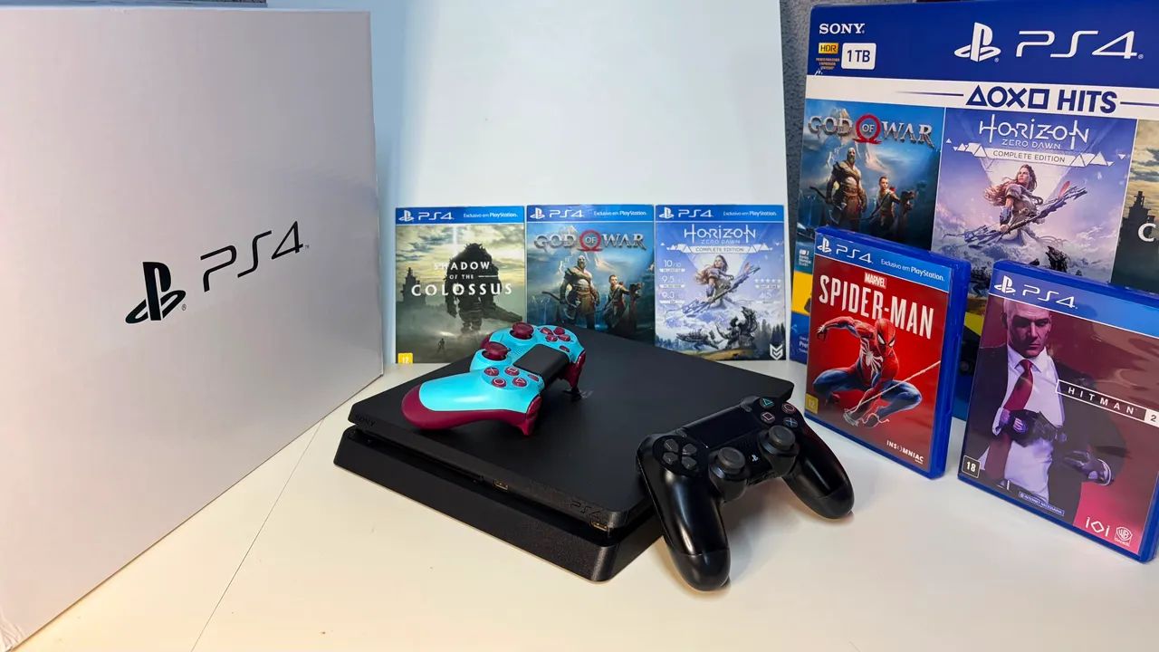 PS4 1TB seminovo 