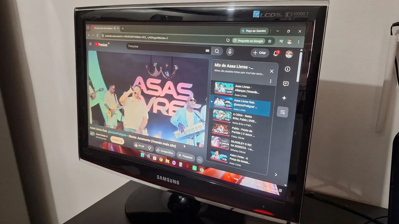 BAIXEI O VALOR!!! MONITOR SAMSUNG 20" 60GHZ / TV