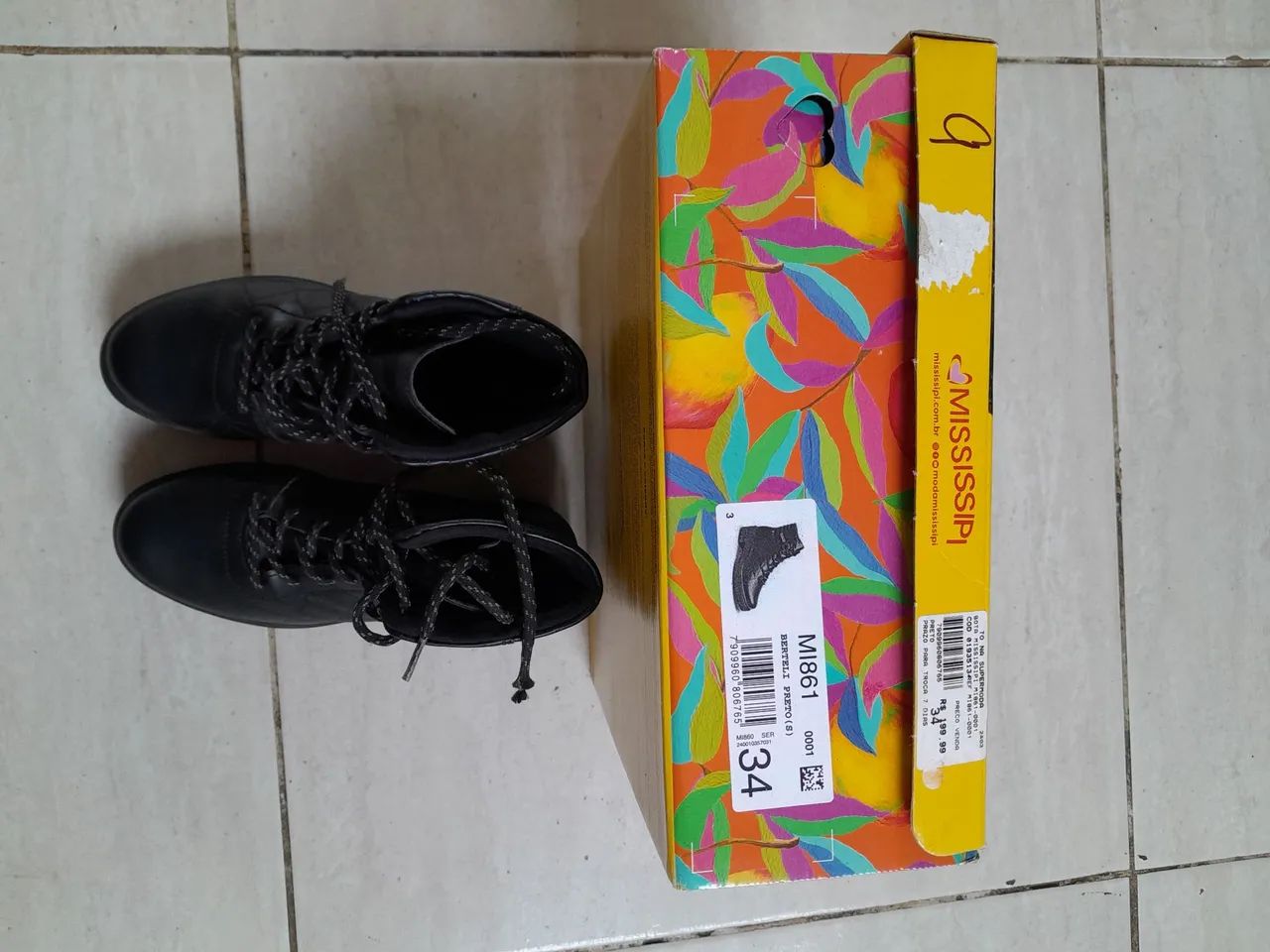 Bota infantil 