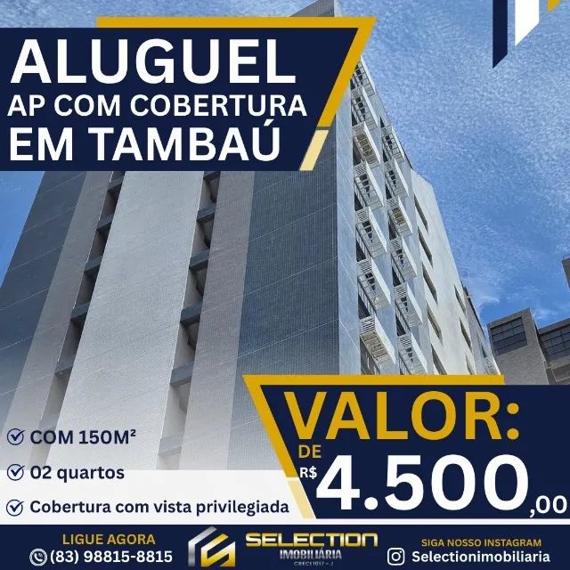 APARTAMENTO COM COBERTURA EM TAMBAÚ
