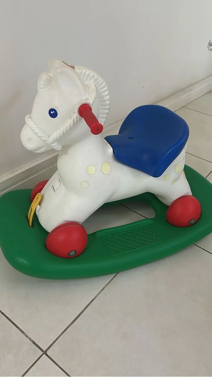 Cavalinho 2 em 1 bandeirantes 