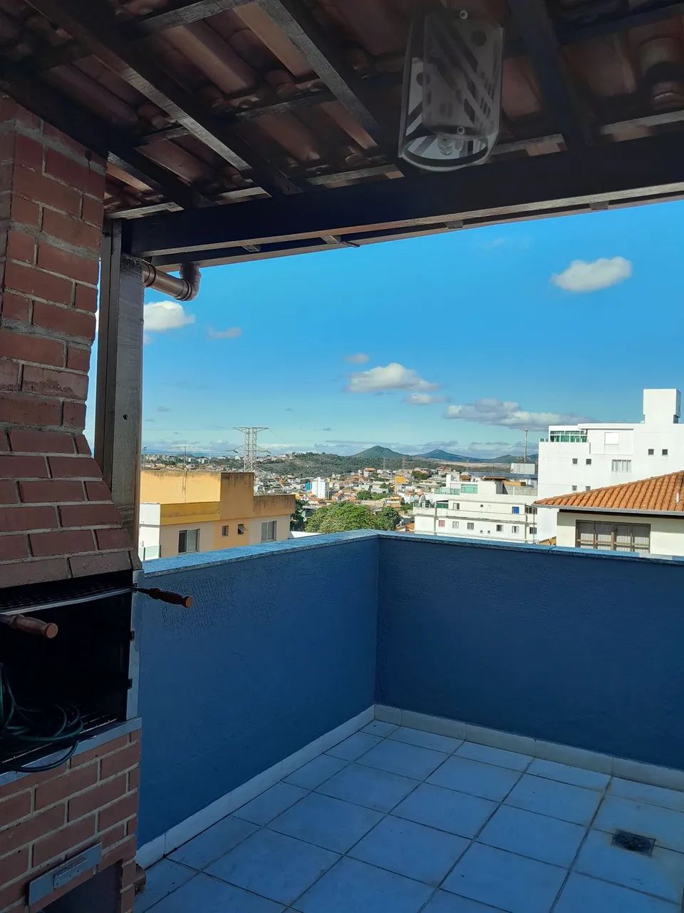 Cobertura 2 quartos expansível para três 